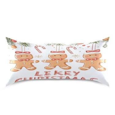 Imagem de Blueangle Linda fronha de cetim masculina de gengibre para cabelo e pele, fronha de seda, tamanho king (50,8 x 101,6 cm) - fronhas de cetim com fecho de envelope (756)