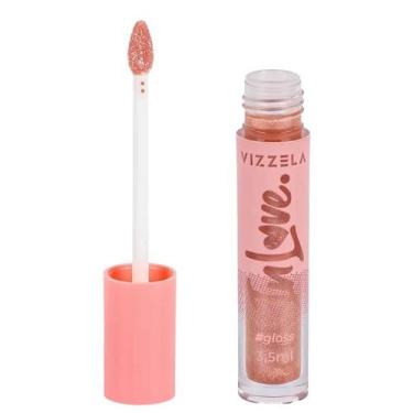 Imagem de Vizzela Gloss Labial In Love Docinho - Vizzela Cosméticos