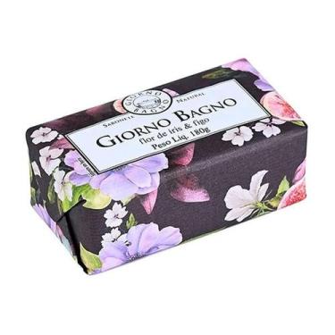 Imagem de Sabonete Natural em Barra Giorno Bagno Flor de Íris & Figo 180g