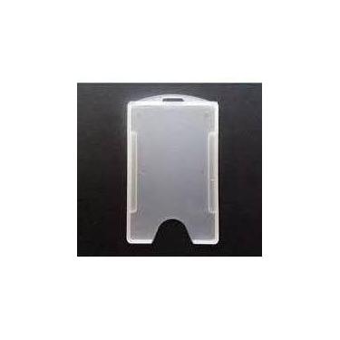 Imagem de Kit 10 Porta Crachá Transparente Vertical E Horizontal - Genérico