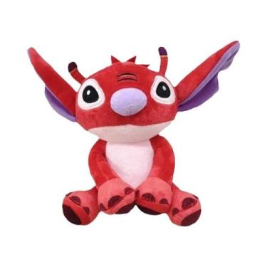Imagem de Boneco De Pelúcia Stitch Azul E Rosa De 20cm, Brinquedo Anime Disney L