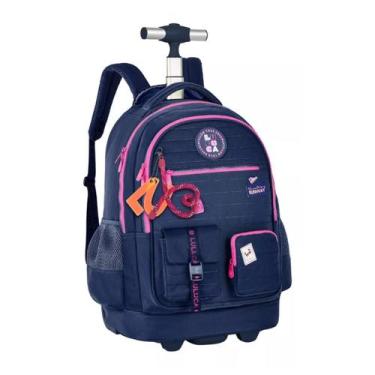 Imagem de Mochila De Carrinho Oficial Luluca Clio Style Azul- 24634 - Clio Stile