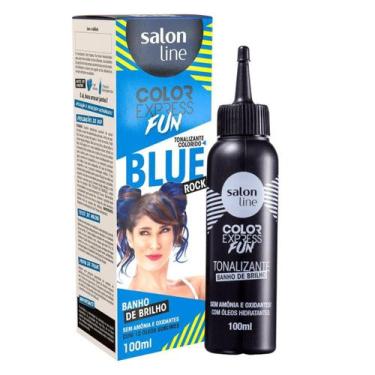 Imagem de Tonalizante Colorido Salon Line Color Express Fun Blue Rock 100ml