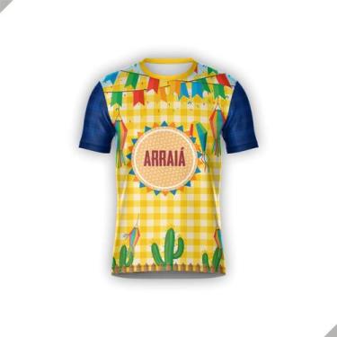 Imagem de Camiseta Unissex Dry Fit Arraiá Quadrilha Festa Junina - UdiPrint, XG