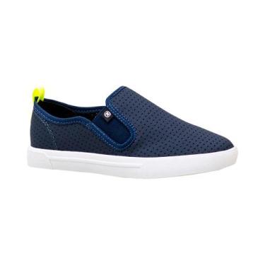 Imagem de Slip On Kids Molekinho, 34, Marinho