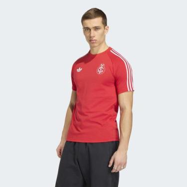 Imagem de Camisa Internacional Originals Adidas Masculina, Vermelho, P