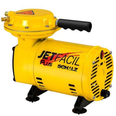 Imagem de Compressor De Ar Jet Fácil Plus 9 Acessorios MS2,3 Schulz 220V