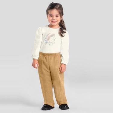 Imagem de Blusa infantil menina com estampa metalizada Mundi-Feminino