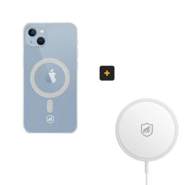 Imagem de Kit Magsafe Carregador e Capa compatível com iPhone 15 Plus Gshield