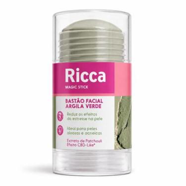 Imagem de Bastão Facial Ricca Argila Verde 30g Cód.3805 - BELLIZ COMPANY