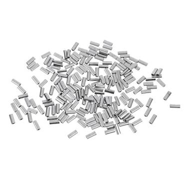Imagem de shamjina de Crimpagem de Cano para de de Pesca 200 Unidades para Fabricação de Equipamentos, Liga de Alumínio, 1.5mm