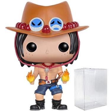 Imagem de One Piece – Boneco de vinil Funko Pop! de Portgas D. Ace (embalado com capa protetora Pop Box)
