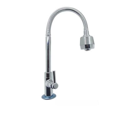 Imagem de Torneira Cozinha Gourmet Bica Móvel Mesa C34 1/4 de Volta