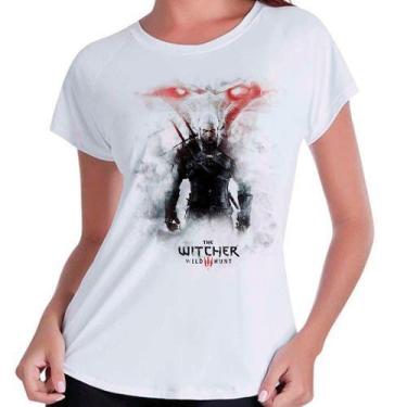 Imagem de Camiseta Babylook The Witcher 3 Wild Hunt - Vetor Camisaria
