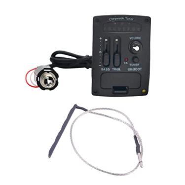 Imagem de Newmind Piezoelétrico pré-amplificador 2 bandas Ukulele guitarra acessórios UK-3000T - preto, 53 cm