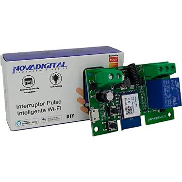 Imagem de Interruptor Pulso Inteligente Wi-fi 7v 32v Automação Para Portão De Garagem, Persiana, Fechadura Eletrônica Compatível com Alexa