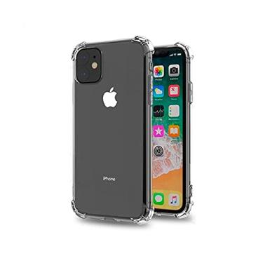 Imagem de Capinha Anti Impacto TPU Transparente Bordas Reforçadas Para iPhone 11