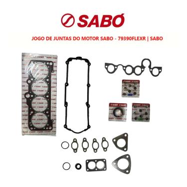 Imagem de Jogo Superior Junta Motor Sabó Volkswagen Parati 1.8 8V 1996 A 1999
