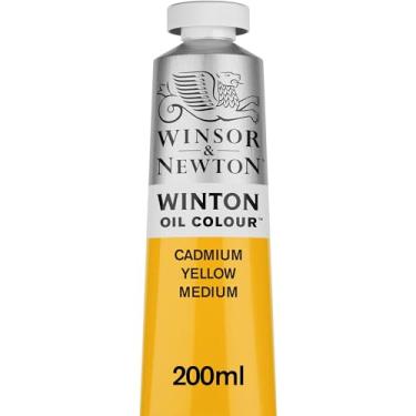 Imagem de Winsor & Newton Winton Oil Color, tubo de 200 ml, amarelo cádmio médio