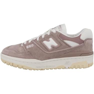 Imagem de New Balance Tênis feminino 550, Giz lilás, 39