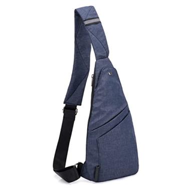 Imagem de GALPADA 1 Unidade bolsa de cintura masculina bolsa de cintura para homens bolsa transversal saco do mensageiro para homens bolsa crossbody no peito mochila de ombro simples saco de peito