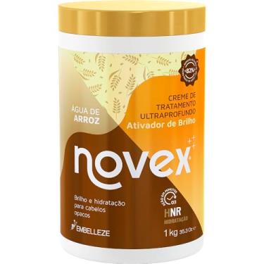 Imagem de Embelleze Creme De Tratamento Novex Brilho Mágico Água De Arroz 1Kg