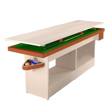 Imagem de Mesa De Sinuca Conversível, Mesa De Treinamento De Sinuca, Mesa De Prática De Bilhar, Para Escritório De Recreação Adulto, Estrutura Robusta (Color : Style2)