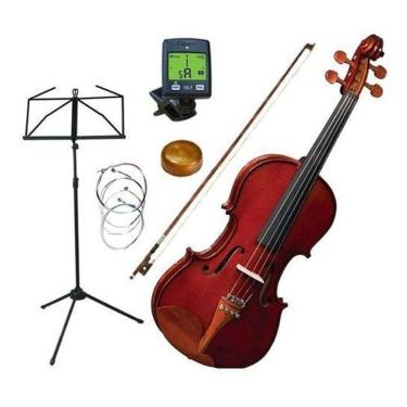 Imagem de Kit Violino Clássico 3/4 + Estojo Ve431 Eagle