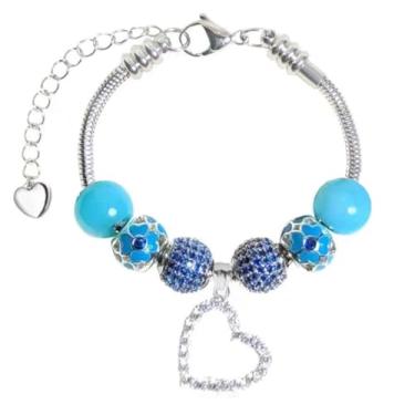 Imagem de Pulseira com pingente Pandora para o mês todo, melhores presentes de aniversário para mulheres e meninas, joias DIY, 10 inch, Cristal, Zircônia cúbica