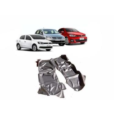 Imagem de Tapete Automotivo Preto Para o Gol G5 G6 G7 G8 em Vinil - MANOS CAPAS 