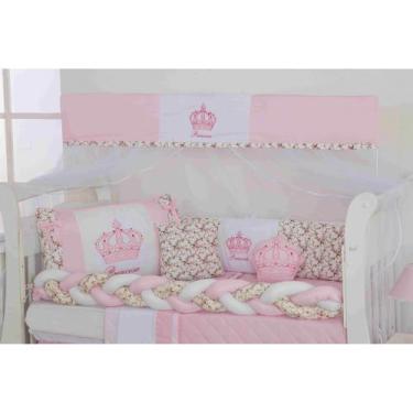 Imagem de Kit de berco masculino e feminino nuvem de amor principe e princesa co