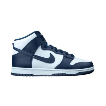 Imagem de Nike Dunk High Black White (2021) Código de estilo: DD1399-105, Branco Midnight Navy, 41