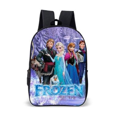 Imagem de Mochila Escolar Avulsa Infantil Frozen Menina Elsa e Ana  - Use Thuco