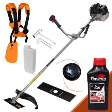 Imagem de Cortador de Grama Anmax CG430-B À Gasolina 2T 43cc 1,7HP 12.000rpm de 