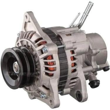 Imagem de Alternador mitsubishi l200 l300 pajero polia dupla c/ bomba - Rudder A