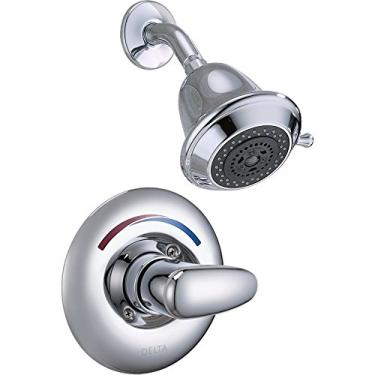 Imagem de Delta Faucet T13H122 Acabamento de chuveiro universal clássico, cromado