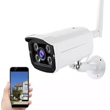 Imagem de Câmera Ip Externa Wifi Hd Prova D'Água Acesso Remoto Bd604W - Importad