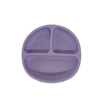 Imagem de Kit Prato Infantil De Silicone C/ Copo Talher Babador Tigela - Introdu