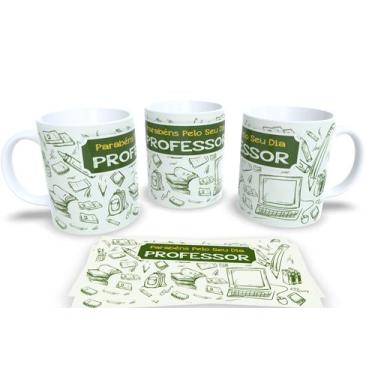 Imagem de Canecas Personalizadas dia dos Professores - Estampa Sublimada, Mod.30