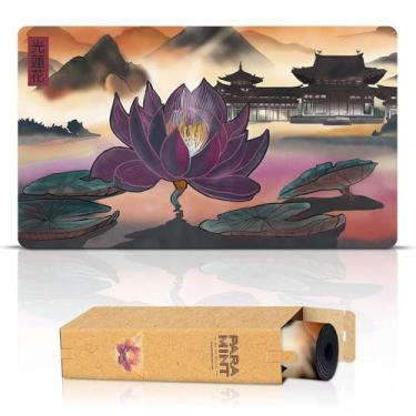 Imagem de Paramint Light Lotus - MTG Playmat - Compatible with Magic The Gathering Playmat - Play MTG, YuGiOh, TCG - Original Play Mat Art Designs & Accessories
