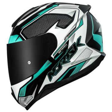 Imagem de Capacete Norisk Razor Speedmax Verde Agua Masculino Feminino, 56
