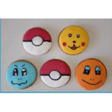 Imagem de Biscoito Decorado de Mel Pokemon - Dona Maria Biscoiteria 