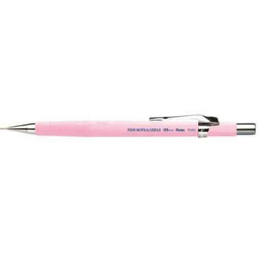 Imagem de Lapiseira Pentel P205 0.5 mm - Cores Pasteis, Rosa Claro