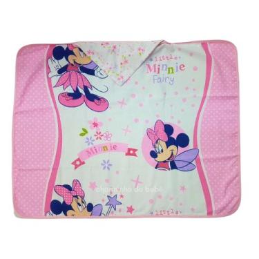 Imagem de Toalha de banho bebê c/capuz disney - minasrey - enxoval, ROSA-MINNIE 