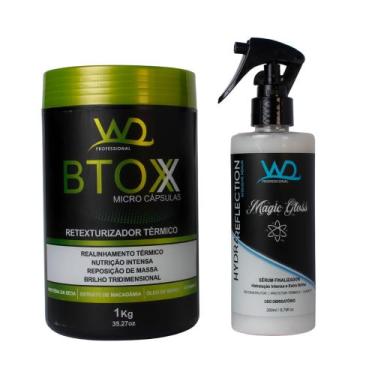 Imagem de Kit botox sem formol com protetor térmico - Wd Professional