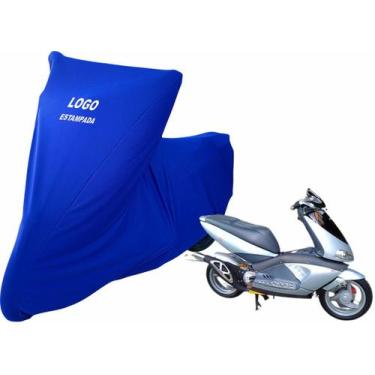 Imagem de Capa De Cobrir Moto Aprilia Área 51 Alta Proteção - Mz, Azul