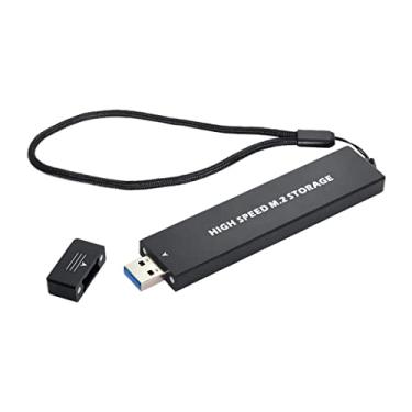 Imagem de chenyang Adaptador M.2 para USB 3.1, NVME M-Key M.2 NGFF SATA SSD para USB 3.0 Tipo A Adaptador Conversor RTL9210B Chipset