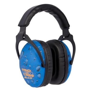 Imagem de Protetores de ouvido ReVO para crianças e mulheres da Pro Ears – Feito nos EUA, Blue Rain, Medium