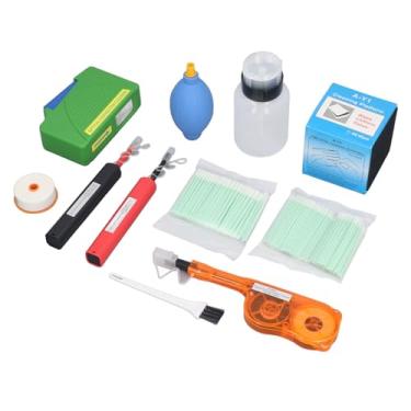 Imagem de Kit de Limpeza de Fibra óptica Com Caneta de Limpeza de Fibra de 1,25 Mm 2,5 Mm e Caixa de Limpeza para Limpeza de Conectores SC FC ST LC MU
