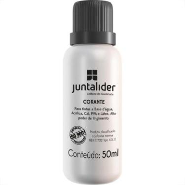 Imagem de Corante Juntalider Preto 50Ml Para Tinta  - Kit C/12